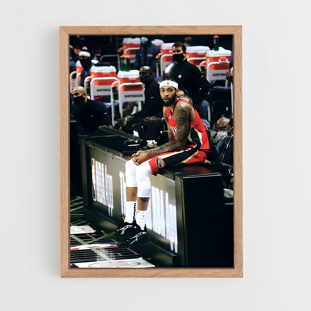 ap-brandon ingram-2 cadre Bois clair
