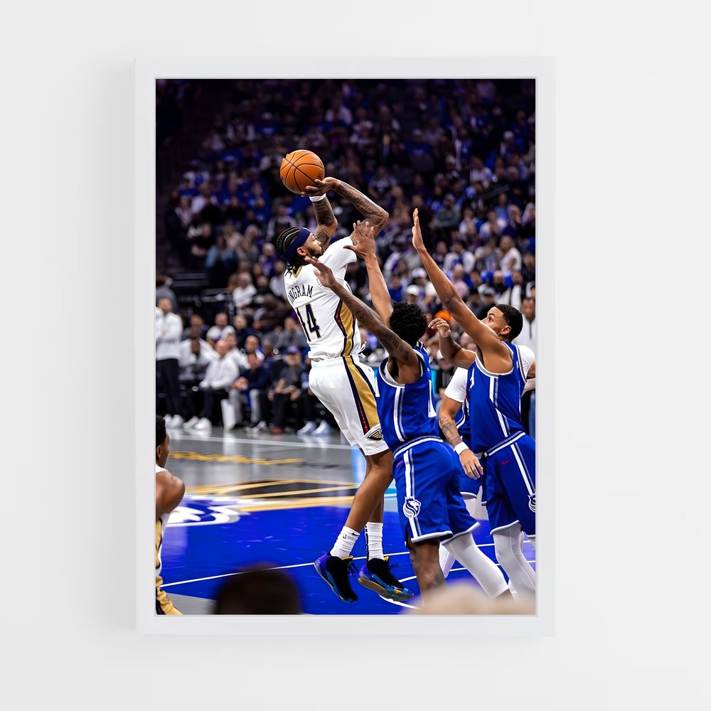 ap-brandon ingram-3 cadre Blanc