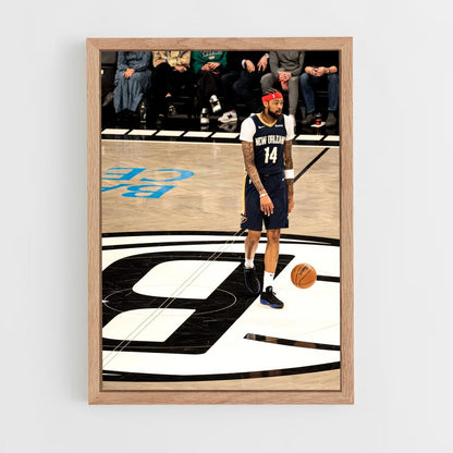 ap-brandon ingram-4 cadre Bois clair