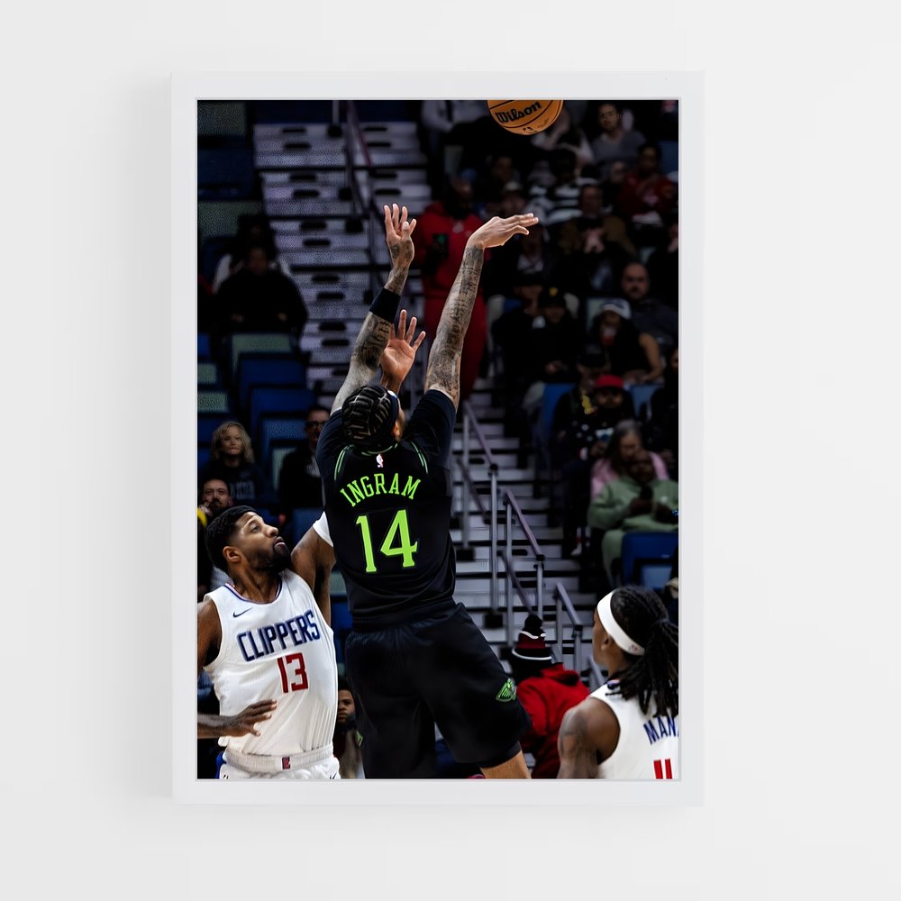 ap-brandon ingram-5 cadre Blanc