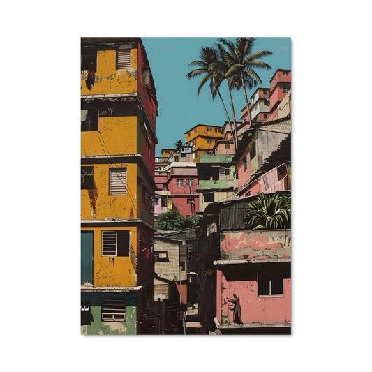 Poster Couleurs de Brasilia