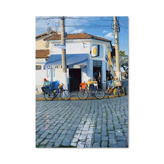 Poster Pédalons à Brasilia