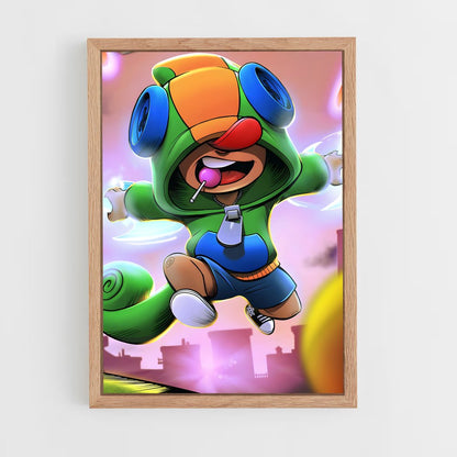 ap-brawl star-3 cadre Bois clair