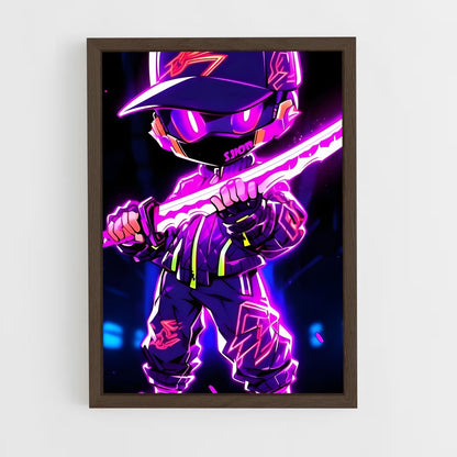 ap-brawl star-5 cadre Bois foncé