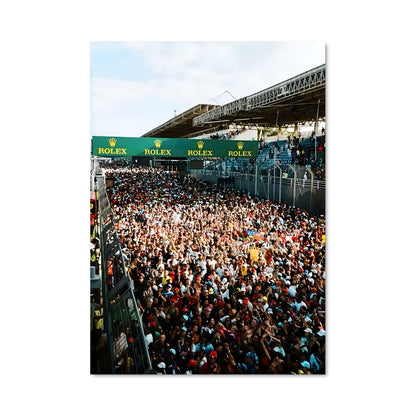 Poster La Foule des Vitesse