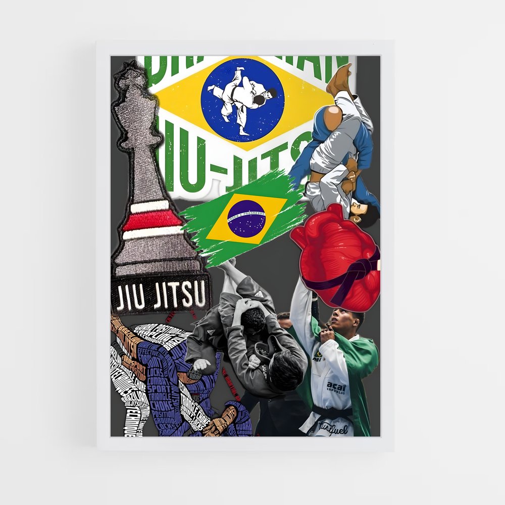 ap-brazilian jiu-jitsu-5 cadre Blanc