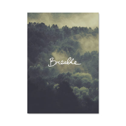 Poster Forêt Éthérée