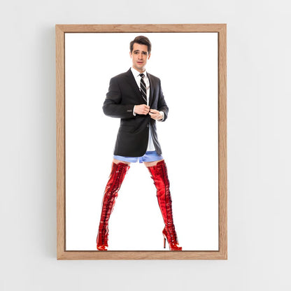 ap-brendon urie-1 cadre Bois clair