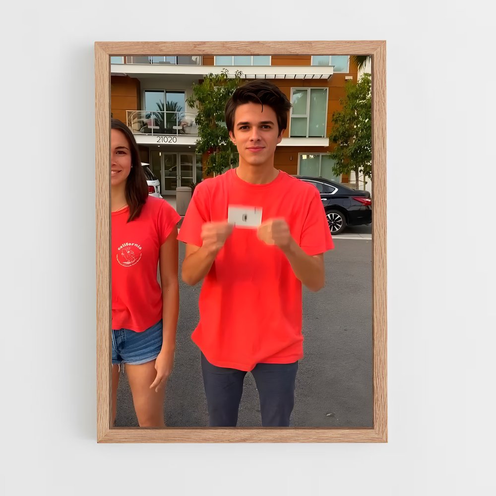 ap-brent rivera-2 cadre Bois clair