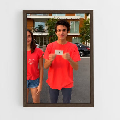 ap-brent rivera-2 cadre Bois foncé