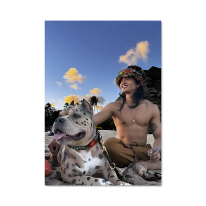 Poster Beach Vibes avec Bretman