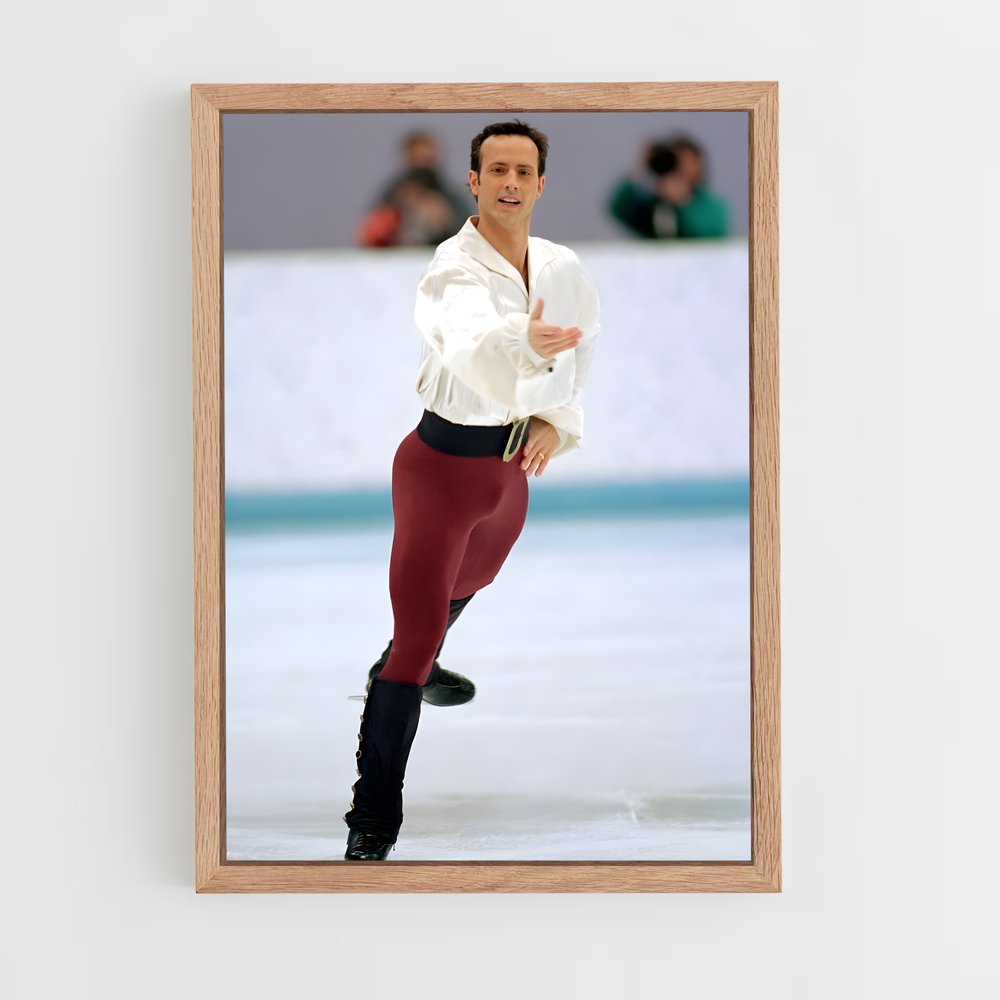 ap-brian boitano-2 cadre Bois clair