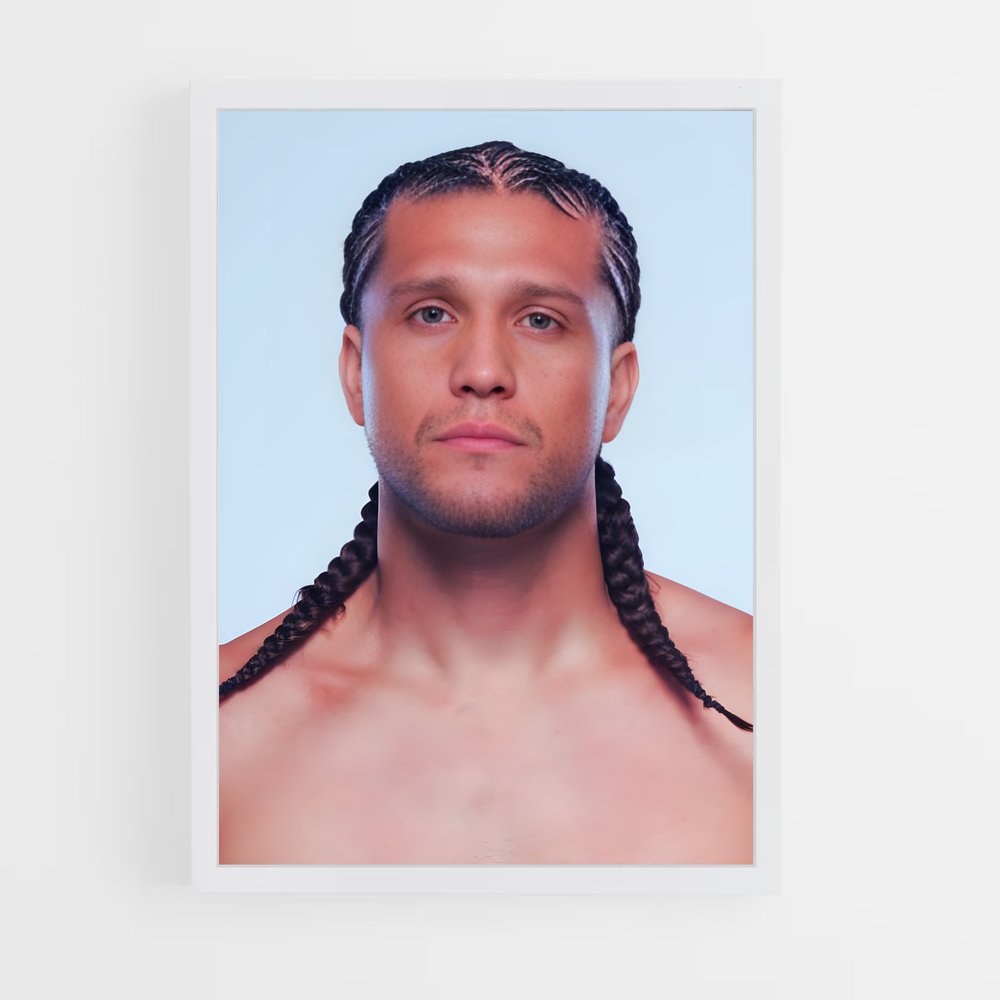 ap-brian ortega-8 cadre Blanc