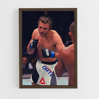 ap-brian ortega-9 cadre Bois foncé