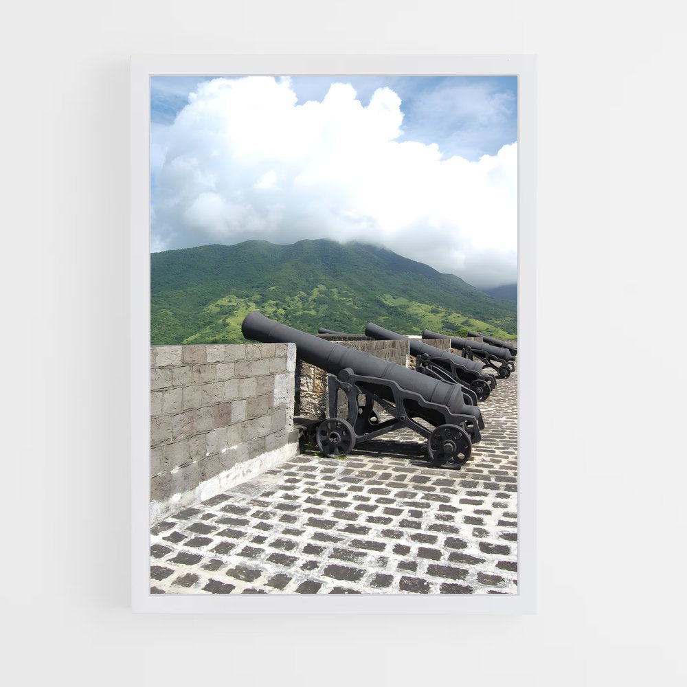 ap-brimstone hill fortress-3 cadre Blanc