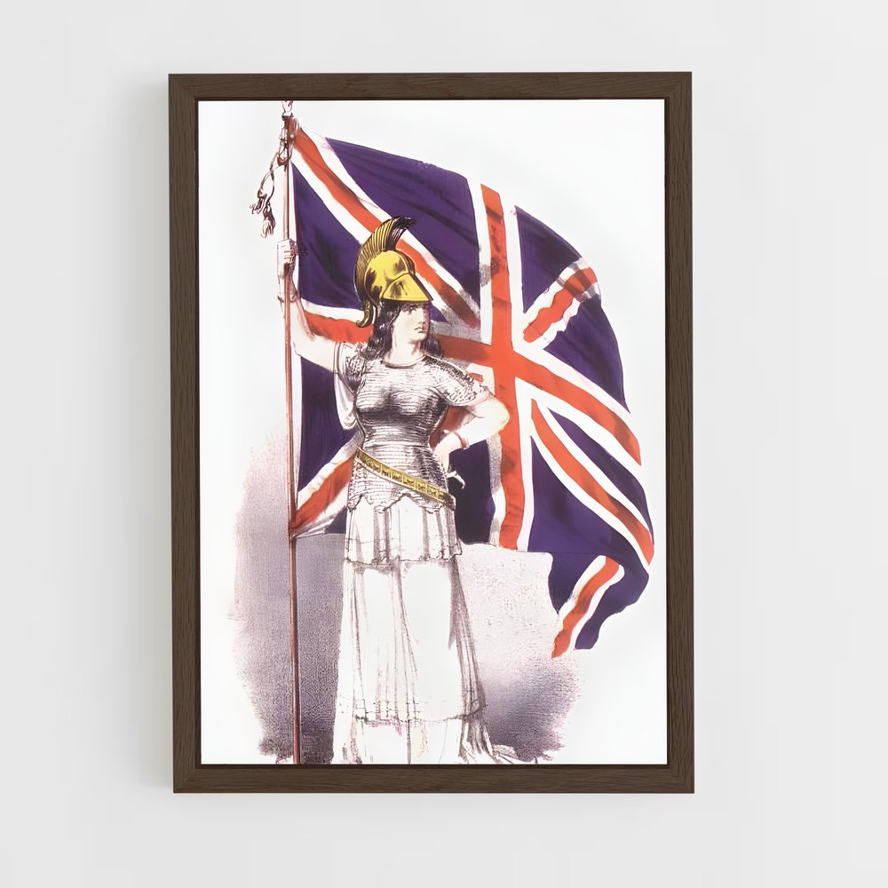 ap-british empire-1 cadre Bois foncé
