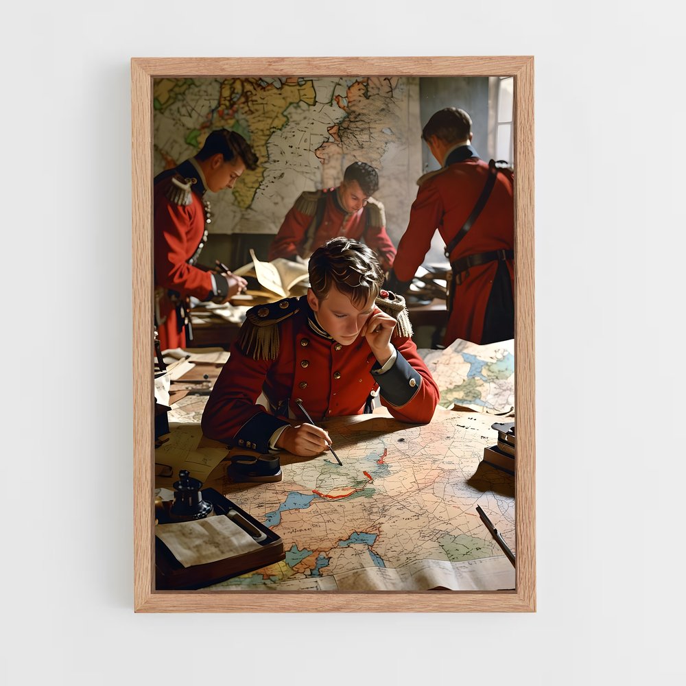 ap-british empire-4 cadre Bois clair