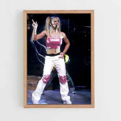 ap-britney spears-7 cadre Bois clair
