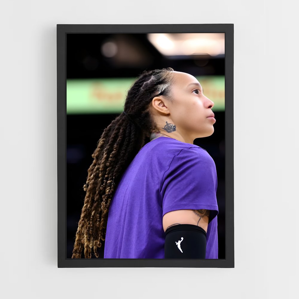 ap-brittney griner-4 cadre Noir