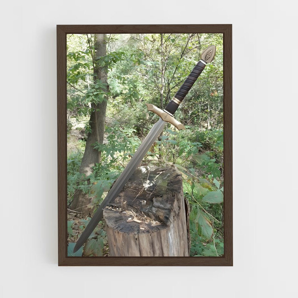 ap-broadsword-6 cadre Bois foncé