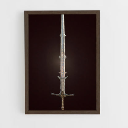 ap-broadsword-8 cadre Bois foncé