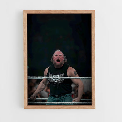 ap-brock lesnar-8 cadre Bois clair