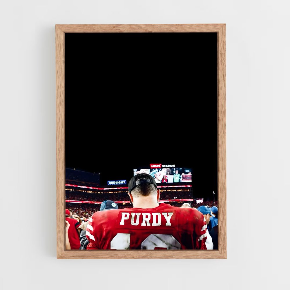 ap-brock purdy-4 cadre Bois clair
