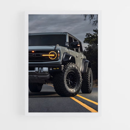ap-bronco raptor-2 cadre Blanc