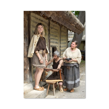 Poster Élégance Brune