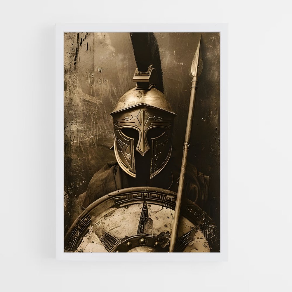ap-bronze shield-2 cadre Blanc