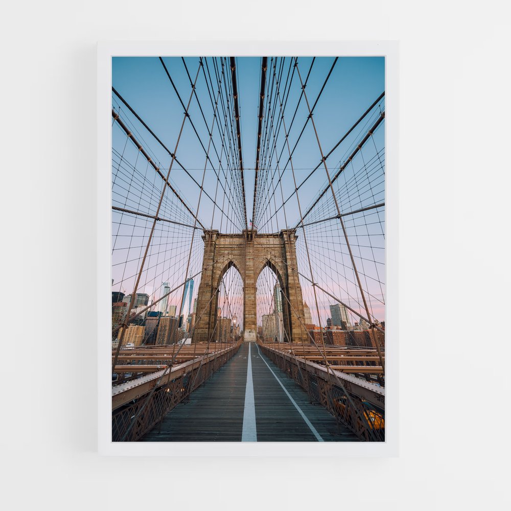 ap-brooklyn bridge-2 cadre Blanc