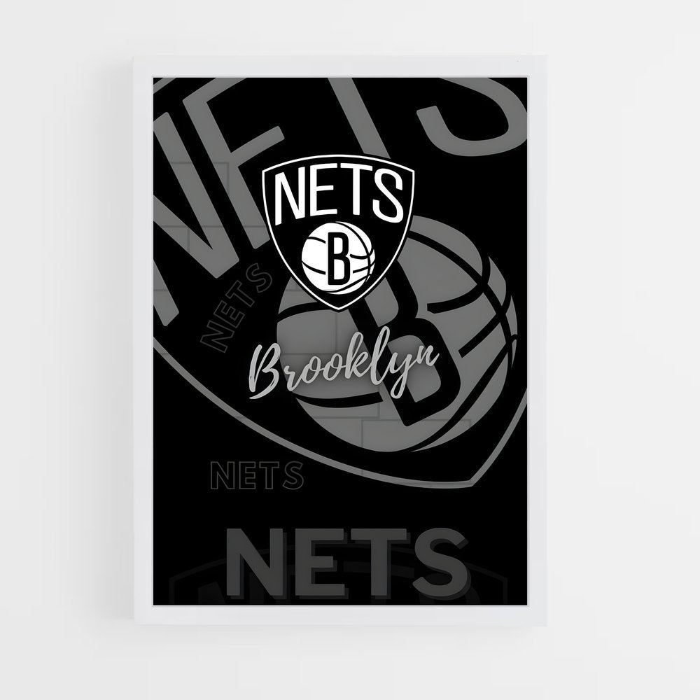 ap-brooklyn nets-2 cadre Blanc