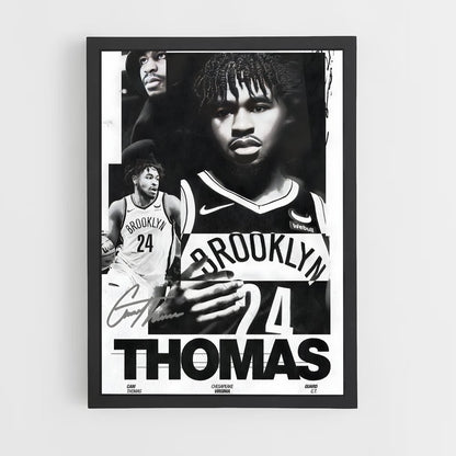 ap-brooklyn nets-4 cadre Noir