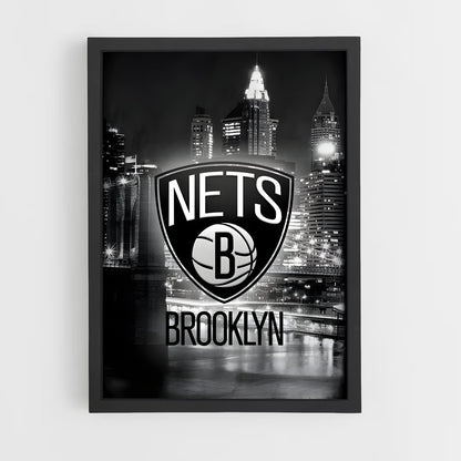 ap-brooklyn nets-5 cadre Noir