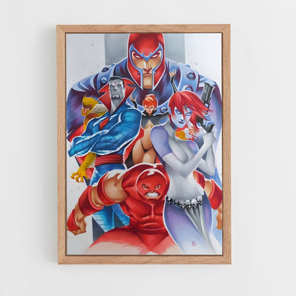 ap-brotherhood of mutants-10 cadre Bois clair
