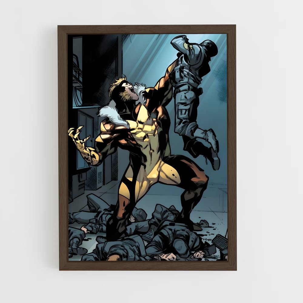 ap-brotherhood of mutants-2 cadre Bois foncé