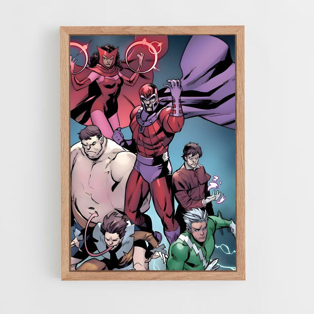 ap-brotherhood of mutants-5 cadre Bois clair