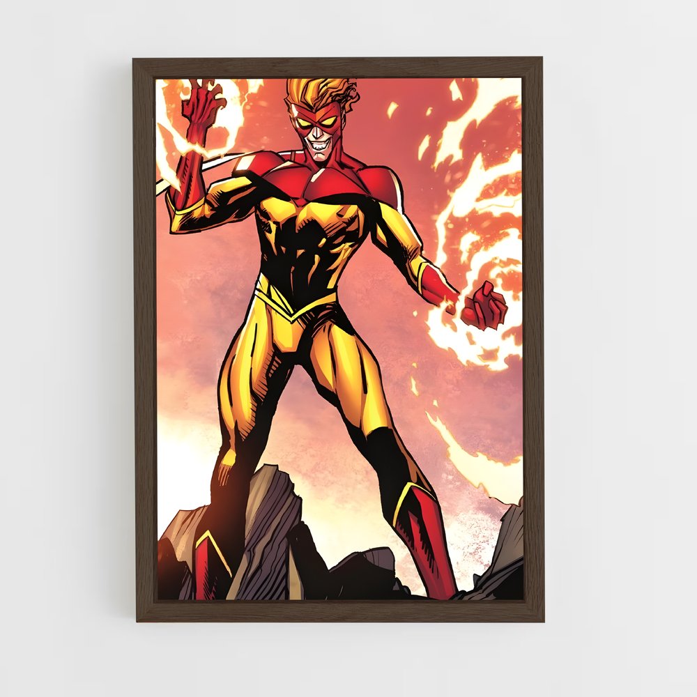 ap-brotherhood of mutants-6 cadre Bois foncé