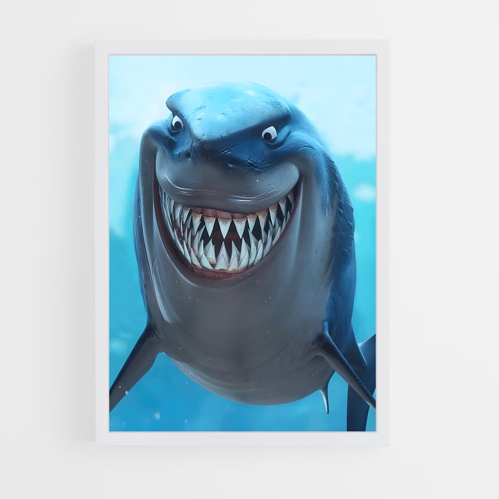 ap-bruce shark-2 cadre Blanc