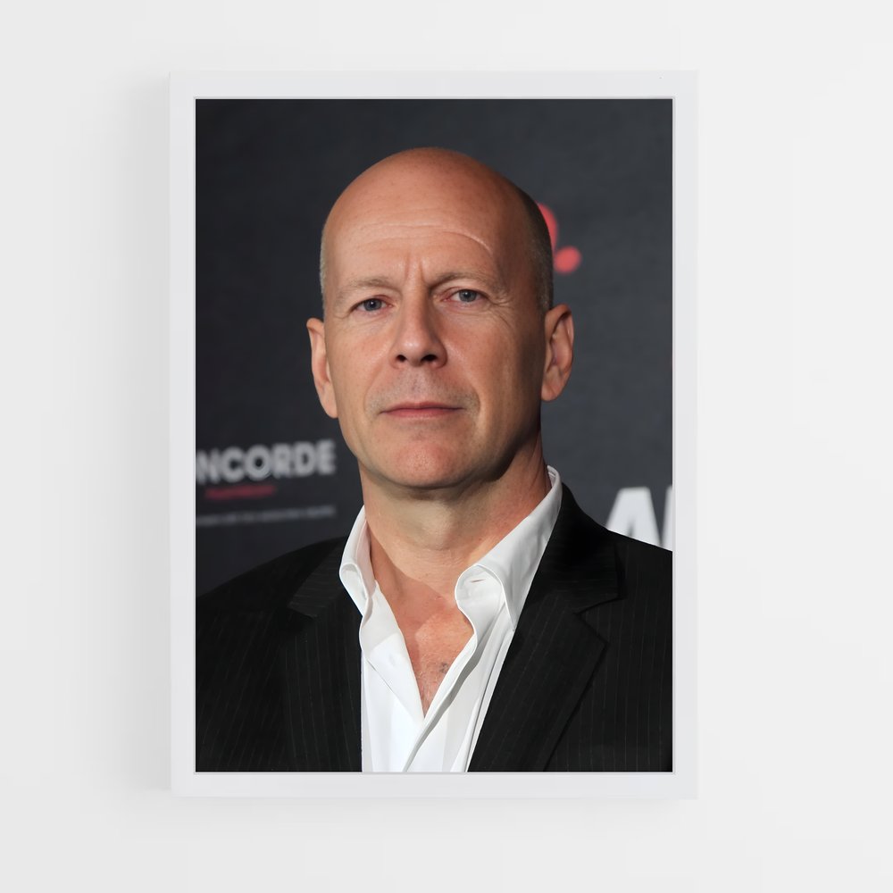 ap-bruce willis-4 cadre Blanc