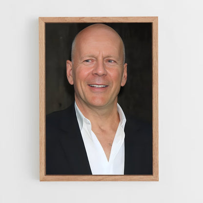 ap-bruce willis-6 cadre Bois clair