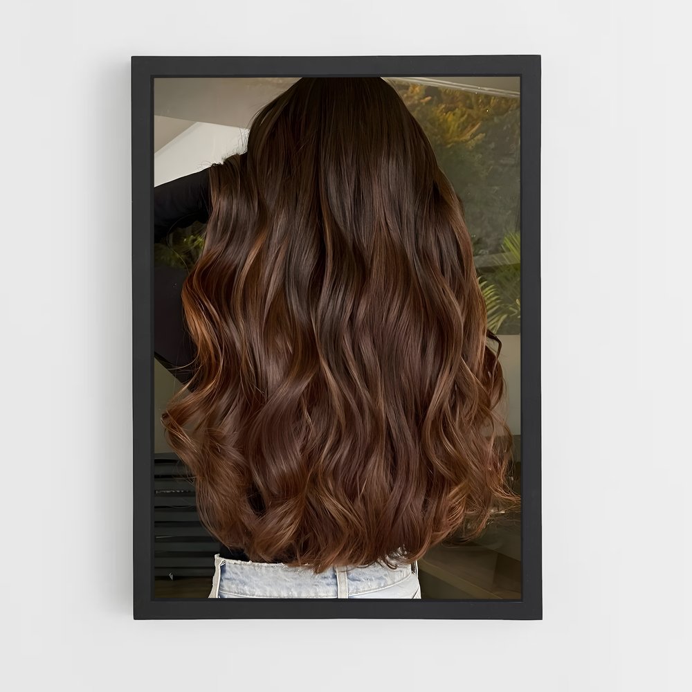 ap-brunette hair-1 cadre Noir