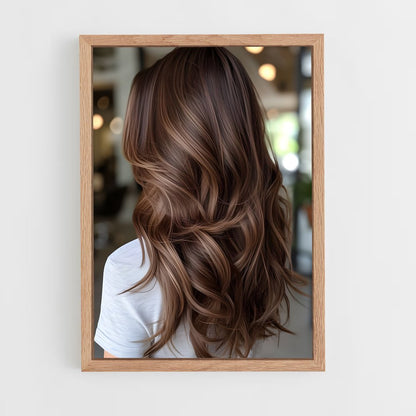 ap-brunette hair-3 cadre Bois clair