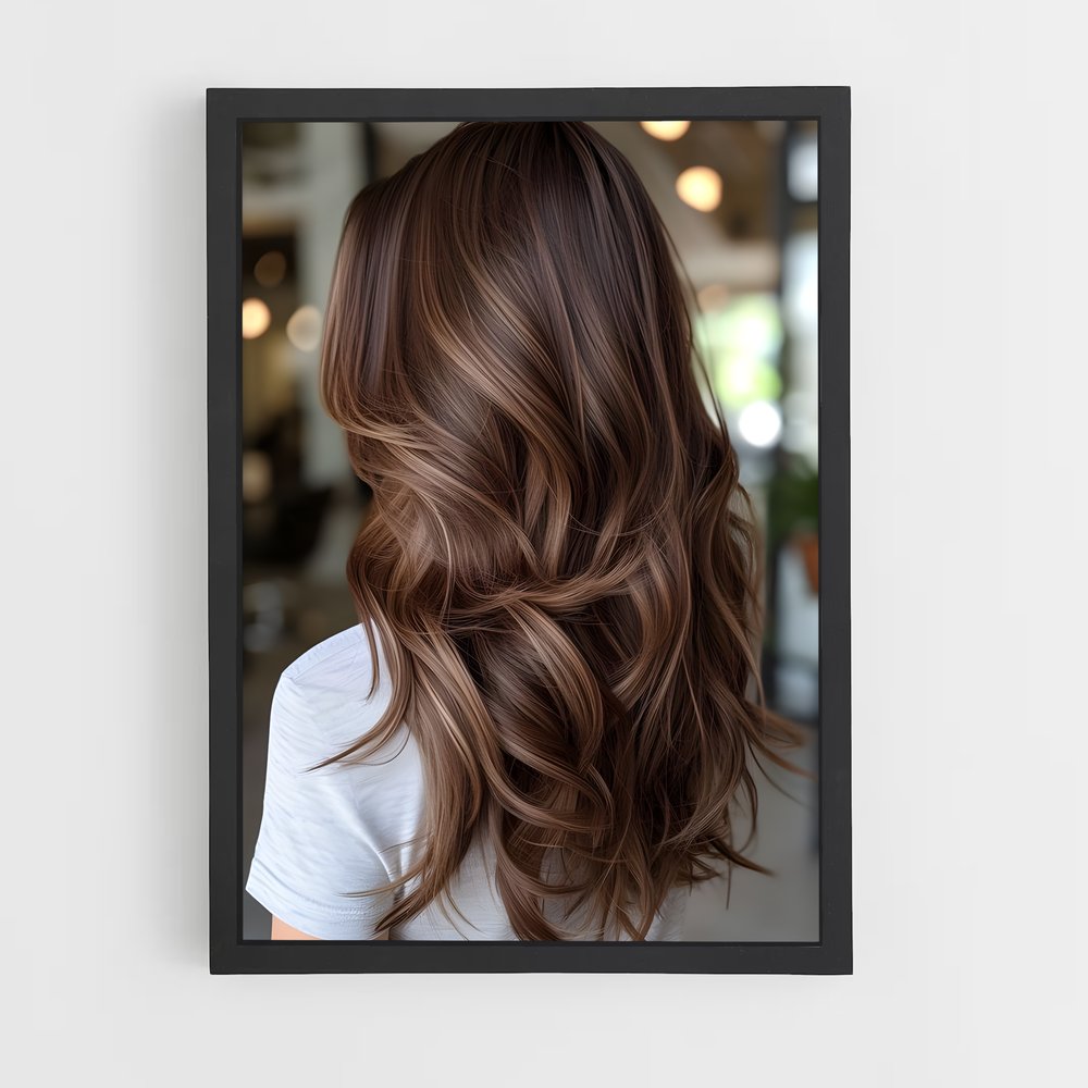 ap-brunette hair-3 cadre Noir