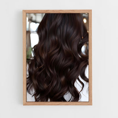 ap-brunette hair-4 cadre Bois clair