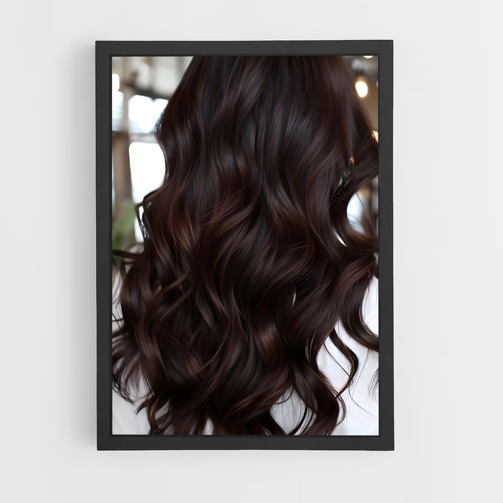 ap-brunette hair-4 cadre Noir
