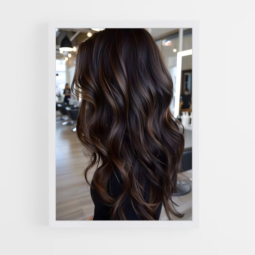 ap-brunette hair-5 cadre Blanc