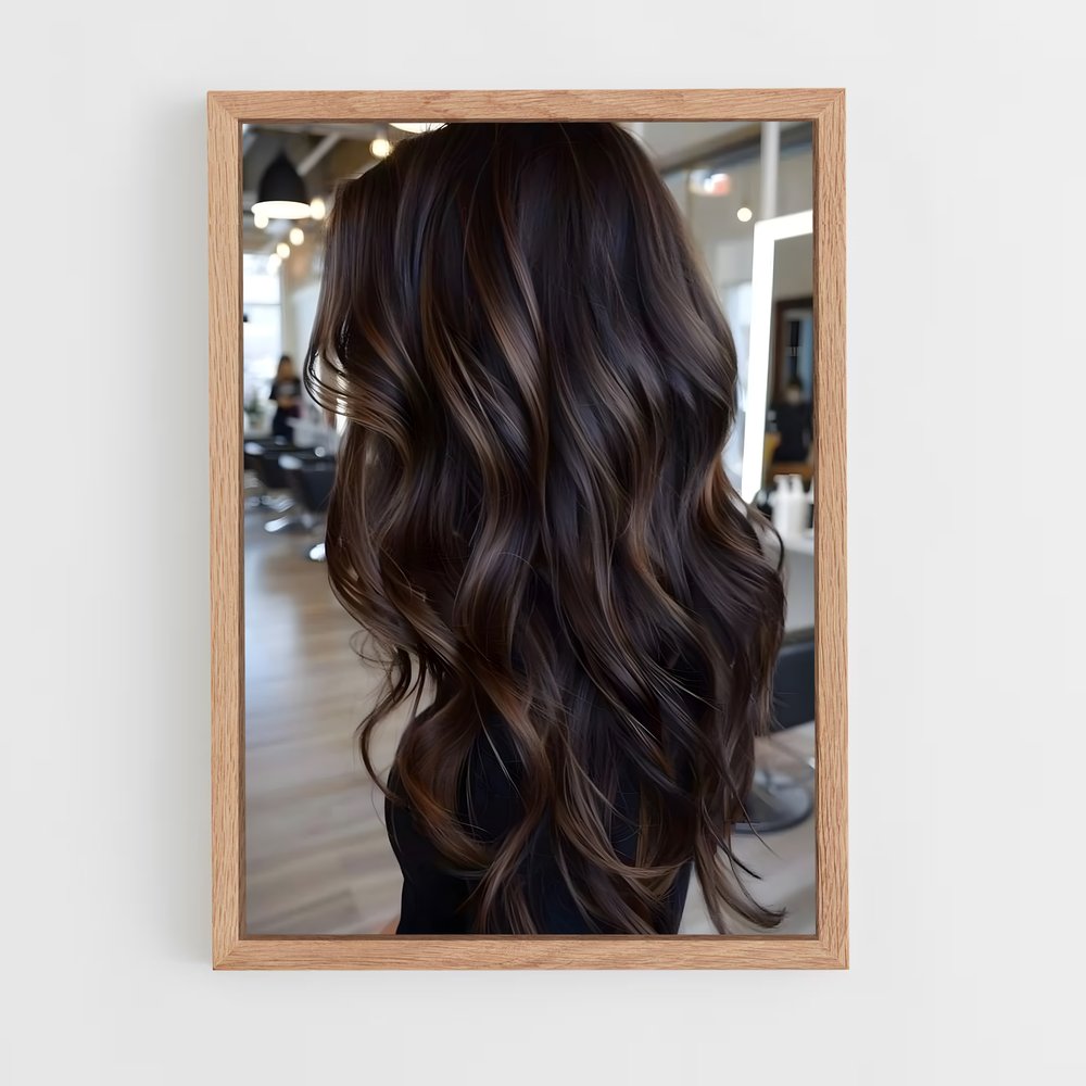 ap-brunette hair-5 cadre Bois clair