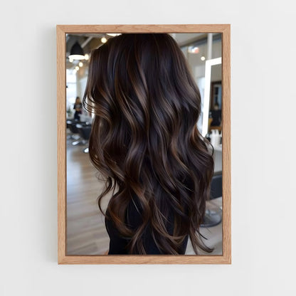 ap-brunette hair-5 cadre Bois clair
