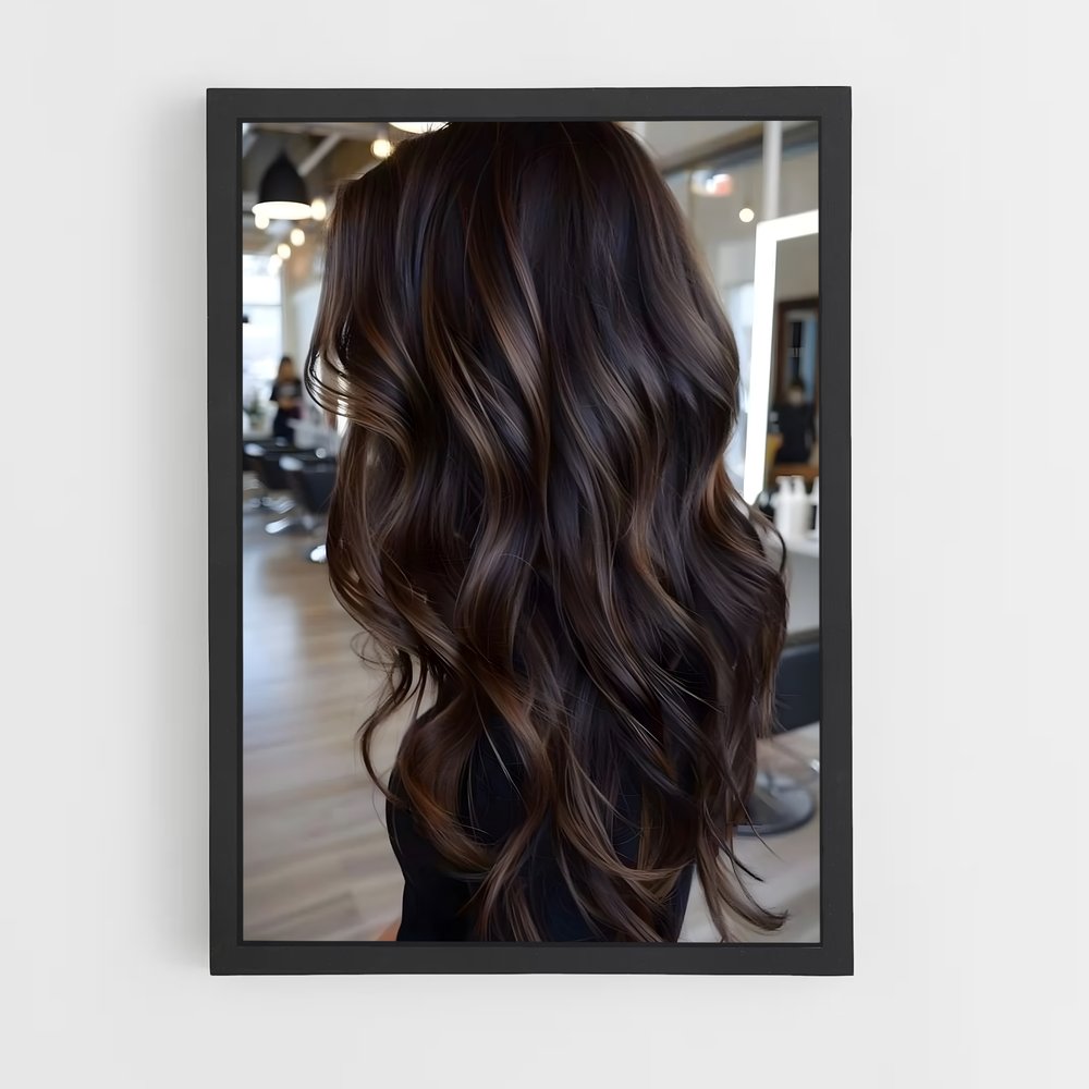 ap-brunette hair-5 cadre Noir